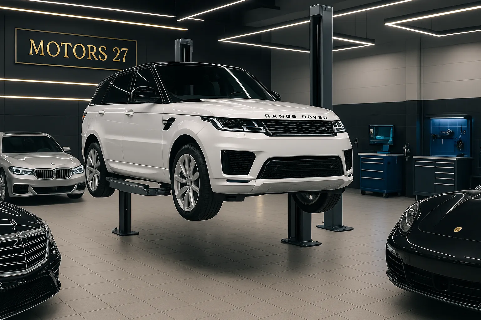 Professional car repair and auto service workshop in Edinburgh - MOTORS27